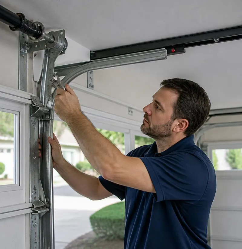 Off Track Door Repair in Inglis